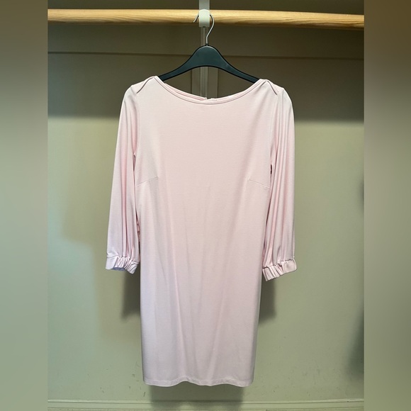 GAP Dresses & Skirts - GAP Pink Sheath Dress with Cuffed 3/4 Sleeves